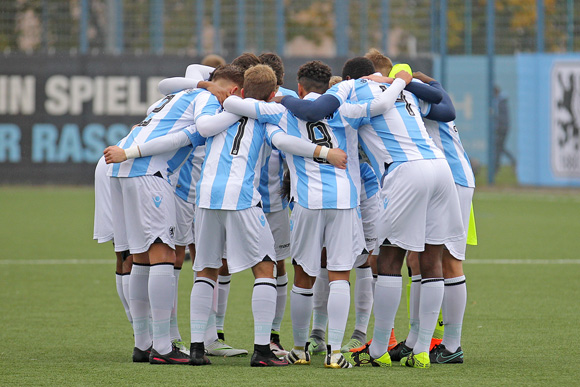 U16-Junioren des TSV 1860 München. Foto: A. Wild