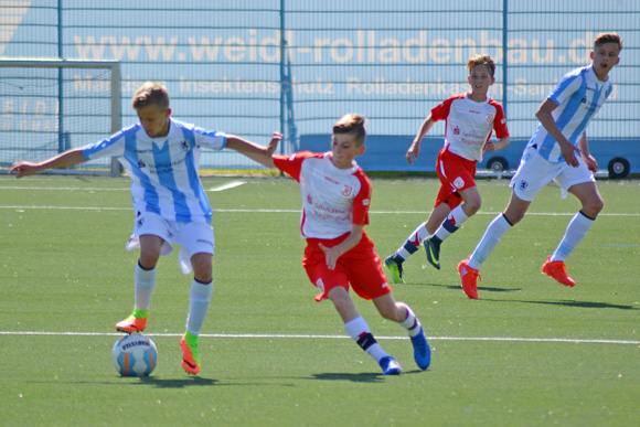 TSV 1860 München U13 – SSV Jahn Regensburg 6:0. Foto: TSV 1860