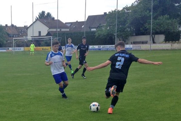 TSV 1860 München U16 – FSV Erlangen Bruck 1:3. Foto: TSV 1860