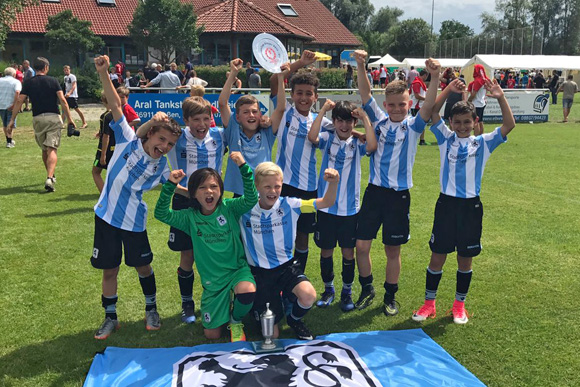 Turniersieger in Dießen: U10-Junglöwen. Foto: TSV 1860