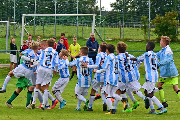 Sieger des Challenge Cup 2017: U13-Junglöwen. Foto: Lillemann