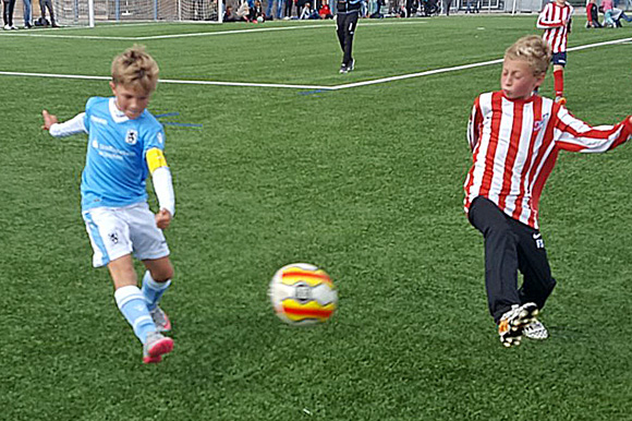 Erfolgreiche Junglöwen: U9 und U10. Foto: TSV 1860