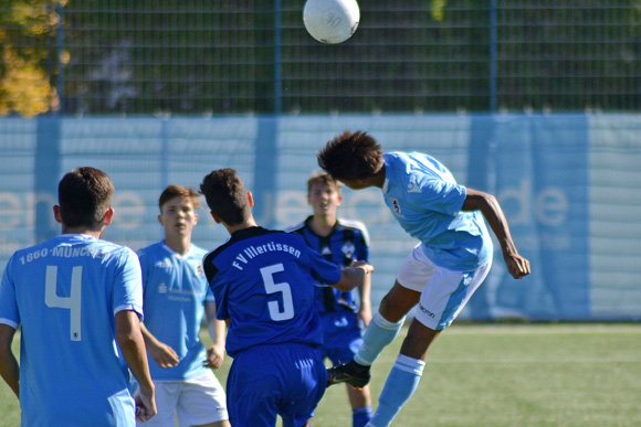 Zwei Heimsiege in einer Woche: U16-Junglöwen. Foto: TSV 1860