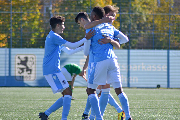 5:1-Heimsieg für die U17-Junglöwen. Foto: TSV 1860