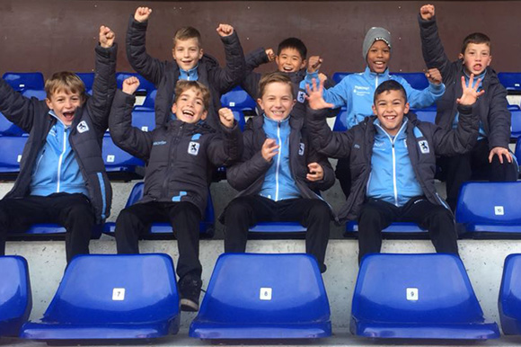 Erfolgreich in Heidenheim: U9-Junglöwen. Foto: TSV 1860