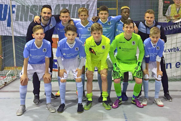 Finalteilnehmer in Simbach: U14-Junglöwen. Foto: TSV 1860