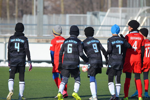 U11-Leistungsvergleich in Heidenheim. Foto: TSV 1860