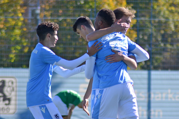 Torjubel bei den U17-Junglöwen. Archivfoto: TSV 1860