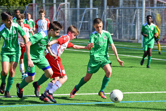 Klarer Auswärtssieg in Regensburg: U13-Junglöwen. Foto: TSV 1860