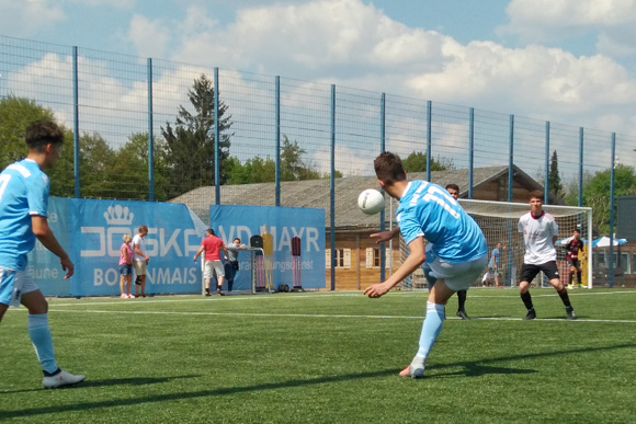 Heimspiel-Sieg gegen Landshut: U16-Junglöwen. Foto: TSV 1860