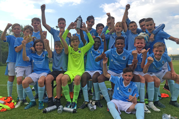 Gelungener Saisonabschluss: U13-Junglöwen. Foto: TV 1860