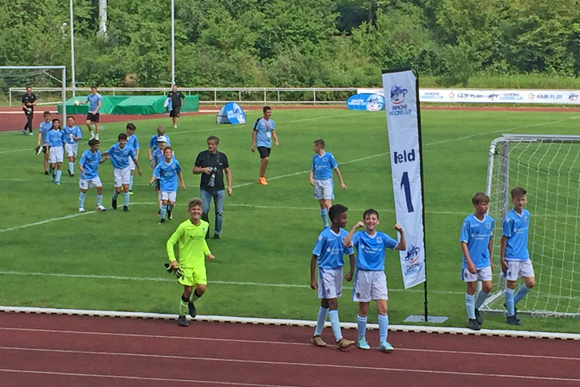 Zweiter Platz beim Danone Nations Cup: U12-Junglöwen. Foto: TSV 1860