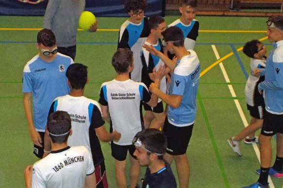 U16-Junglöwen beim SBZ in Unterschleißheim. Foto: TSV 1860