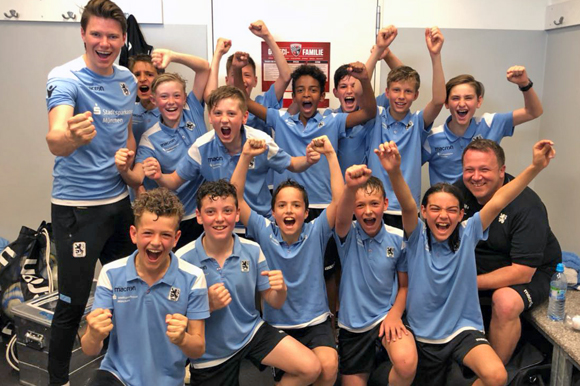 Starke Rückrunde in der U13 Bezirksoberliga: U12-Junglöwen. Foto: TSV 1860