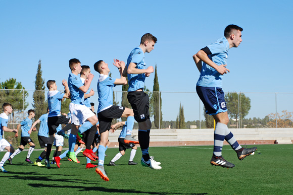 U16-Junioren beim Traningslager in Valencia. Foto: TSV 1860