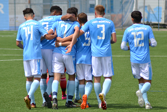 Leider reichte es für die U17-Junioren am Ende nicht für den Aufstieg. Foto: TSV 1860