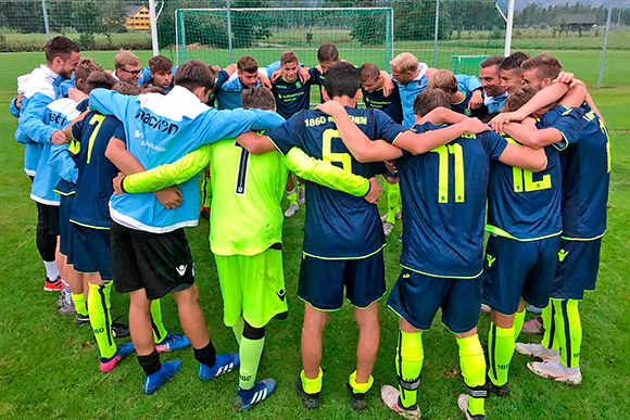 Guter Saisonstart für die U16-Junglöwen. Foto: TSV 1860