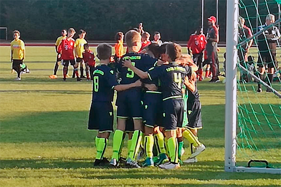 Turniersieger in Taufkirchen: U10-Junglöwen. Foto: TSV 1860