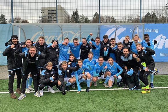 Last-Minute-Sieg gegen Unterhaching: U15-Junglöwen. Foto: TSV 1860