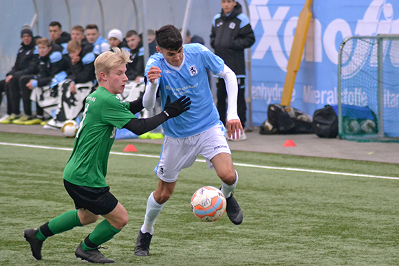 U17-Junglöwen gewinnen mit 6:0 gegen Schweinfurt. Foto: TSV 1860
