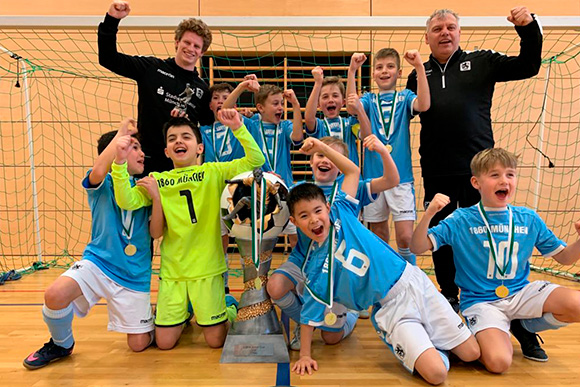 Turniersieg für die U10-Junglöwen. Foto: TSV 1860