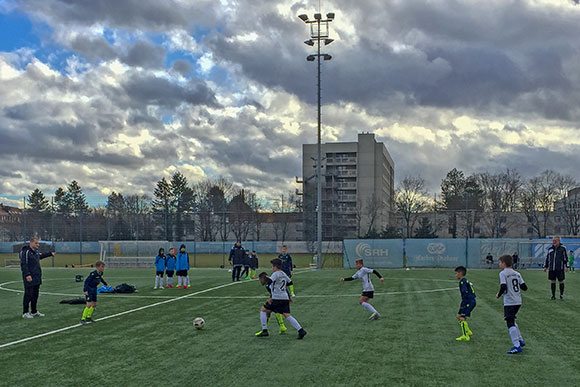 Auftaktsieg in der U11-Gruppe West: U10-Junglöwen. Foto: TSV 1860