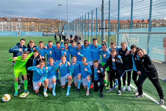 Heimsieg in der Regionalliga: U15-Junioren. Foto: TSV 1860