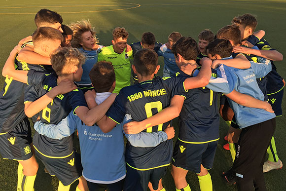 U13-Junioren mit Auswärtssieg in Unterhaching. Foto: TSV 1860