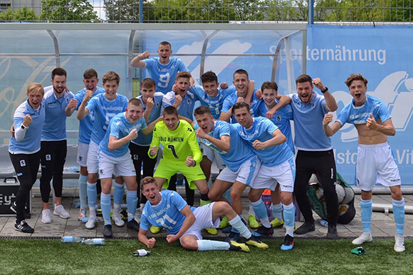 Meister in der U17-Landesliga Süd: U16-Junglöwen. Foto: TSV 1860