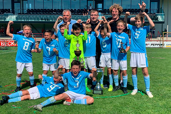 Sensationeller Turniersieg für U10-Junglöwen. Foto: TSV 1860