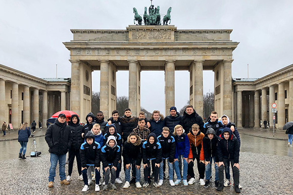 U14-Junglöwen in Berlin. Foto: TSV 1860