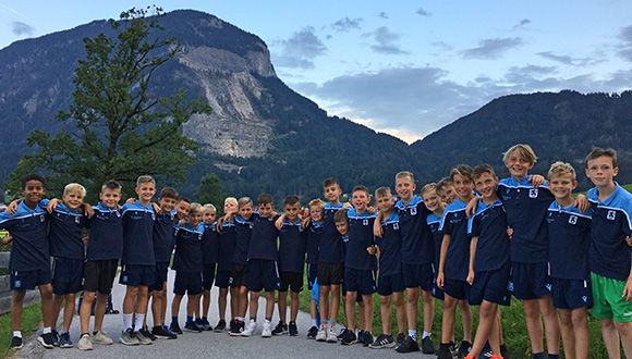 Junglöwen im Trainingslager. Foto: TSV 1860