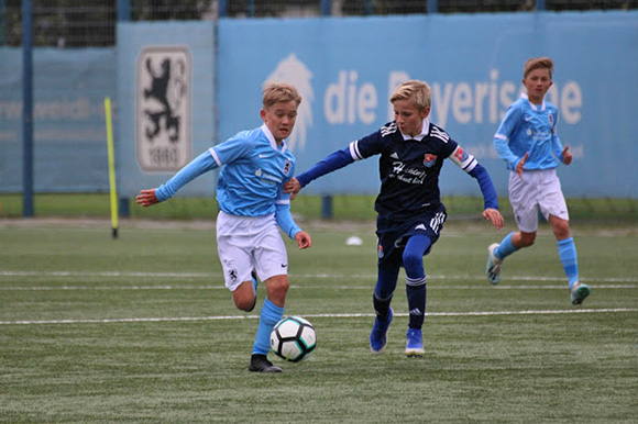 Sieg gegen Unterhaching: U12-Junglöwen. Foto: TSV 1860