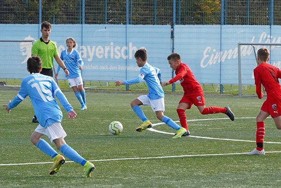 Erfolgreich gegen Ingolstadt: TSV 1860-Junglöwen. Foto: TSV 1860