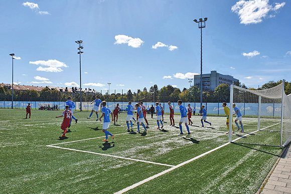 Sieg im Heimspiel gegen den FSV Mainz 05: U17-Junglöwen. Foto: TSV 1860