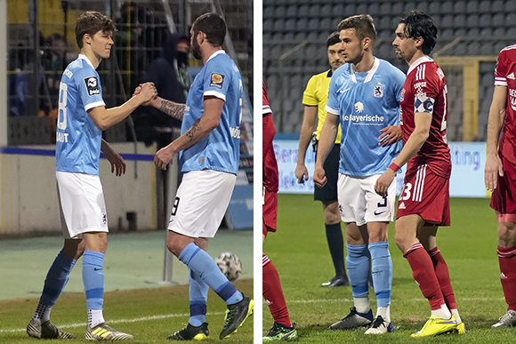 Profidebüt für Niklas Lang (rechts) und Marco Mannhardt (links). Foto: A. Wild