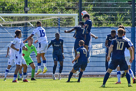 Auswärtsniederlage bim KSC: U17-Junglöwen. Foto: TSV 1860