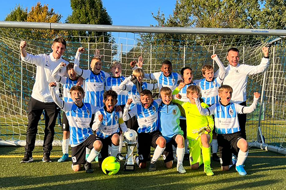 Gewinner des Leistungsvergleichs: U11-Junglöwen. Foto: TSV 1860