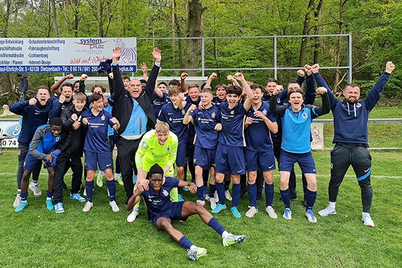 Klassenerhalt in der höchst möglichen B-Junioren-Spielklasse: U17-Junglöwen. Foto: TSV 1860