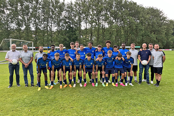 U17-Junioren in Viechtach. Foto: Häuslmeier