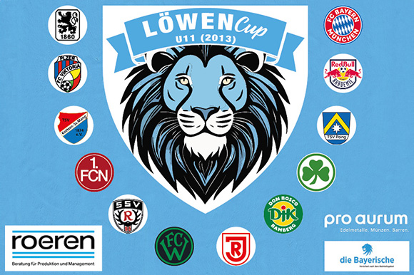 Das sind die zwölf Teams, die am 1. Mai um den LÖWENCup spielen.