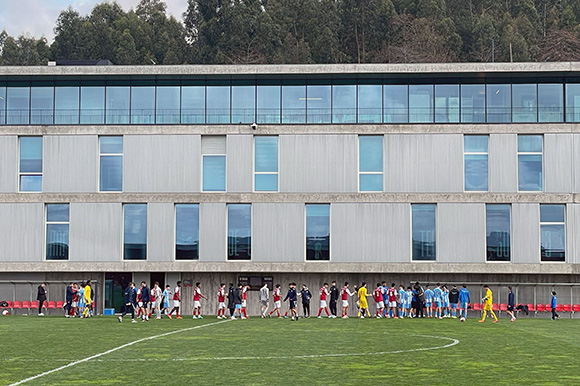 Beeindruckend die Anlage des Sporting Clube de Braga. Foto: Privat