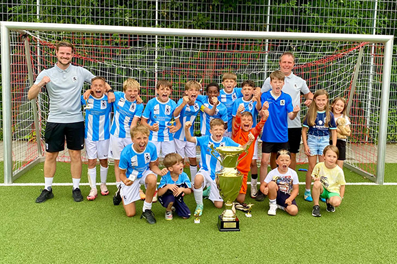 Als drittes Junglöwen-Team holte sich die U11 den OLYDORF-CUP 2024. Foto: Privat