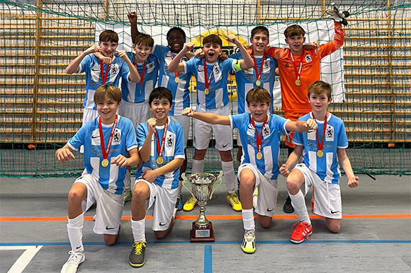 Souverän setzte sich die U13 beim Topstar Junior-Cup durch, gewann alle Spiele. Foto: Privat