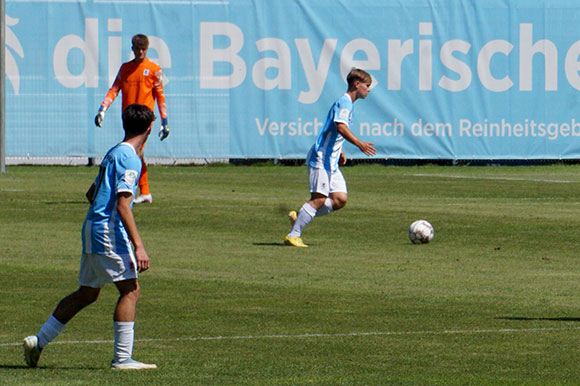 Die Löwen-U17 brachte die 2:0-Führung nicht über die Zeit. Foto: Joachim Mentel