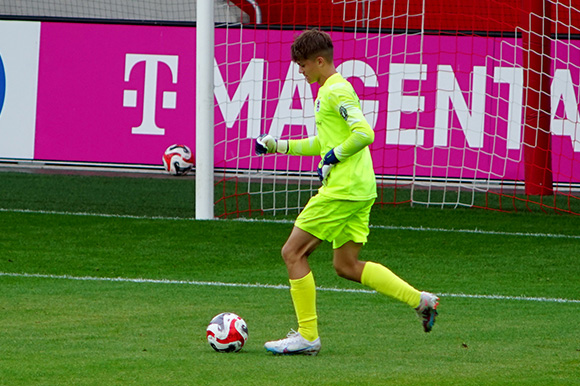 Leon Erkocaoglan war einmal mehr ein starker Rückhalt seines Teams. Foto: Joachim Mentel