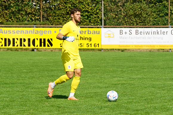 Löwen-Keeper Maxi Rothdauscher war in den letzten Spielen ein großer Rückhalt für die U21. Foto: Joachim Mentel