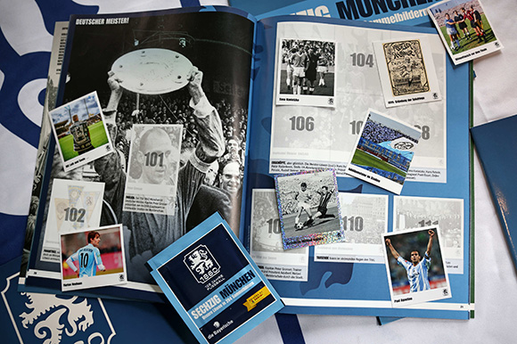 Die Meisterschaft von 1966 ist ein großes Thema im Sticker-Album. Foto: sampics