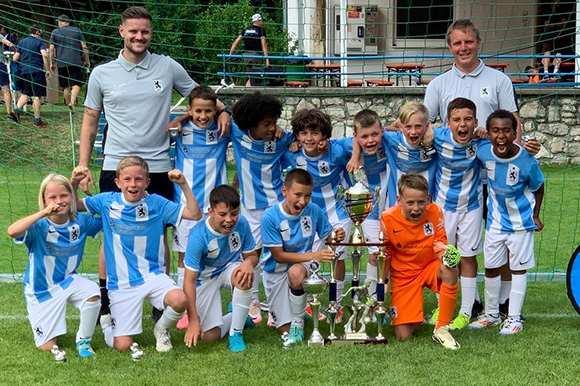 Die U11 der Junglöwen sicherte sich erneut den itelio Cup. Foto: Privat