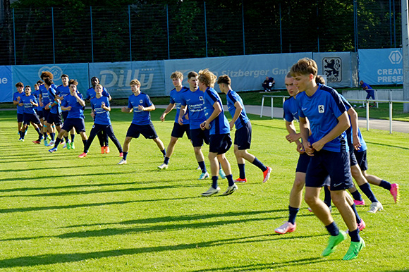 Alle geben im Training Gas, die Neuen sind gut integriert. Foto: Joachim Mentel